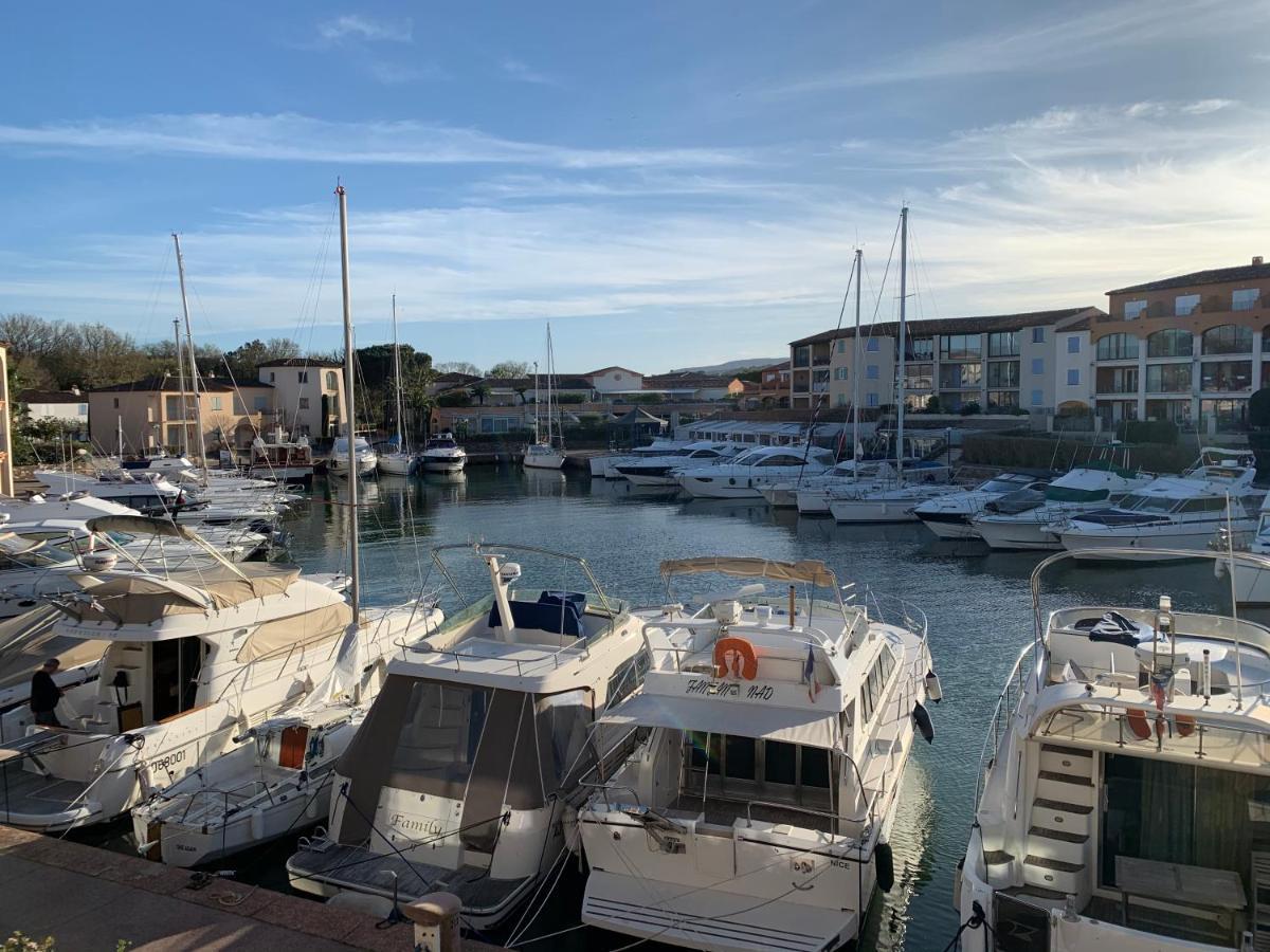 Port Cogolin Vue Bateau Lejlighed Eksteriør billede